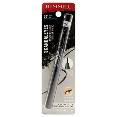 Afbeelding van Rimmel ScandalEyes Precision Micro Waterproof Eyeliner 001 Black