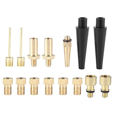 Afbeelding van Alomejor Ventieladapterkit 15 stuks DV AV SV voor fiets bandenpomp compressor