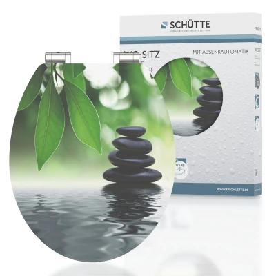 Afbeelding van Toiletbril met soft close OASIS MDF hoogglans