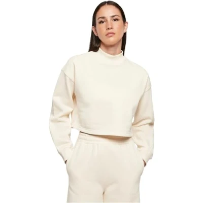 Afbeelding van Urban Classics Oversized HIGH NECK CREW Sweater, Dames, Maat: 4XL, Whitesand