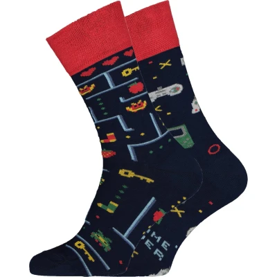 Afbeelding van Many Mornings sokken Game over Unisex Maat 35 38