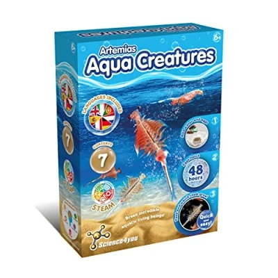 Afbeelding van Science4you 3545 Jurassic Creatures voor Kinderen vanaf 6 Jaar Creëer een Aquatisch Ecosysteem Waterdraken met Aquarium Kinderen, Educatieve Experimentspellen