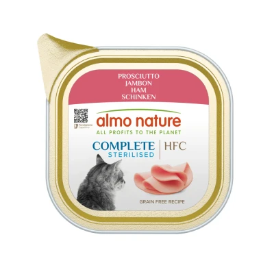 Afbeelding van Almo Nature HFC Alu Kattenvoer Ham 85 gr