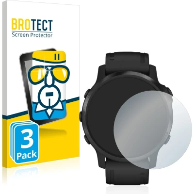 Afbeelding van BROTECT Glas Screenprotector voor Garmin Fenix 6S Pro Gehard Beschermglas 9H (3 Stuks)