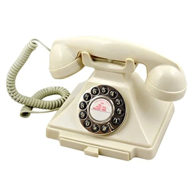 Afbeelding van GPO GPOCARRPBIV Carrington Classic Desk Telephone Push Button Ivory