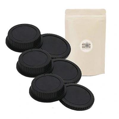 Afbeelding van 3 x EOS BO afdekking behuizing + achterkant voor Canon EF S lens, compatibel met alle DSLR geschikt Frans merk