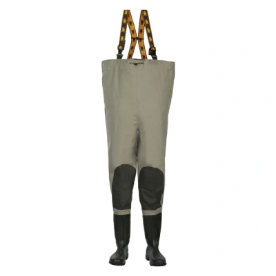 Afbeelding van PROS Premium Chest Wader with Spikes size 47 Waadpak