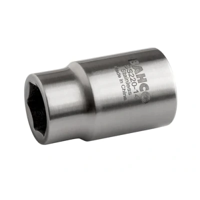 Afbeelding van Bahco Dop 1/2&quot; zeskant roestvaststaal 16 mm SS220