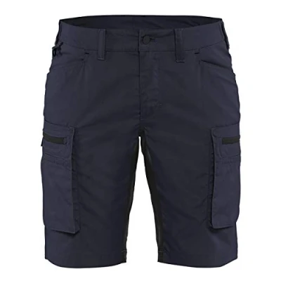 Afbeelding van Blaklader Dames Service Short met stretch 7149 1845 Donker marineblauw/Zwart