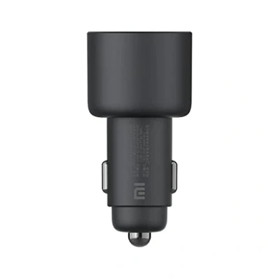 Afbeelding van Originele car charger autolader USB A en C poort 67 Watt van Xiaomi Zwart Kunststof