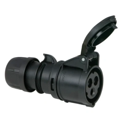Afbeelding van Showtec CEE 16A 240V 3p Plug Female