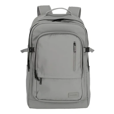 Afbeelding van Travelite Basics Laptopfach Rugzak, Maat: One Size, Hellgrau