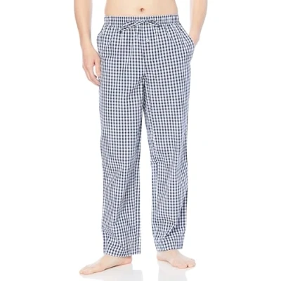Afbeelding van Amazon Essentials Men&#039;s Geweven pyjamabroek met rechte pasvorm, Marineblauw Gingham, XL