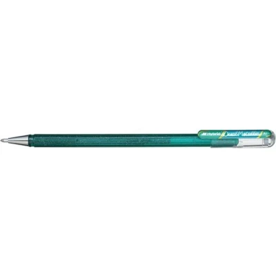 Afbeelding van Pentel Duo Gel K110 Groen / Metallic Blauw