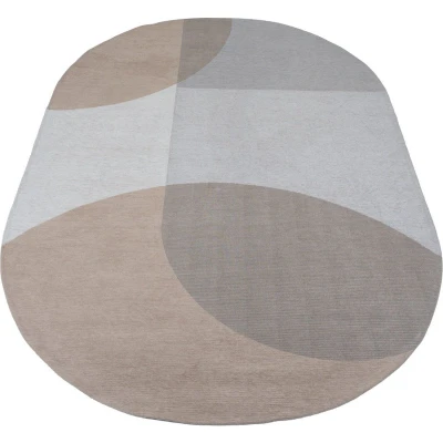 Afbeelding van Veer Carpets Vloerkleed Eli Beige Ovaal 160 x 230 cm
