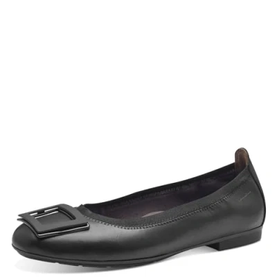 Afbeelding van Tamaris Ballerina&#039;s voor dames, 8 82103 42, zwart, 40 EU breed, Breed