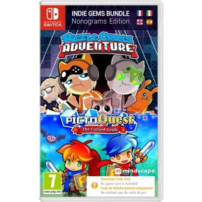 Afbeelding van Indie Gems Bundle: Piczle Cross Adventure + PictoQuest: Puzzle (Code in a Box)