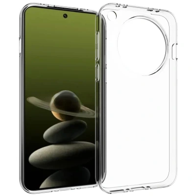 Afbeelding van Oppo Find X8 Pro Hoesje Siliconen en TPU (zacht) Accezz Softcase/Backcover Transparant Telefoonhoesje Black Friday Deals
