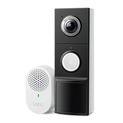 Afbeelding van TP Link Tapo D235 Smart Battery &amp; Wired Doorbell