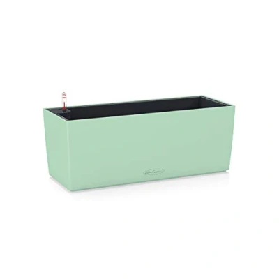 Afbeelding van LECHUZA BALCONERA Color 50 Plantenbak met bewateringssysteem ALL IN ONE set mint SPECIAL EDITION