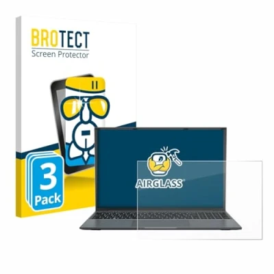 Afbeelding van BROTECT Screenprotector voor MEDION E16443 Folie Beschermfolie Beschermglas transparant (3 Stuks)