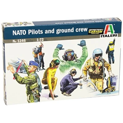 Afbeelding van Nato Pilots And Ground Crew Scale 1/72 Italeri ITA 1246