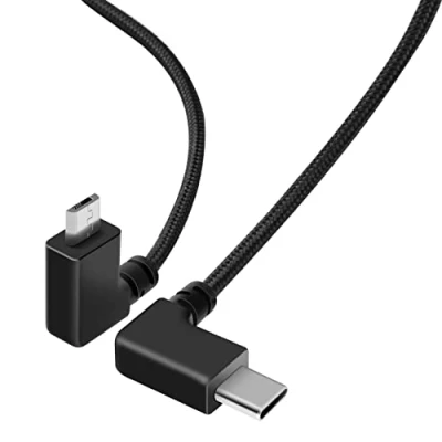 Afbeelding van LYONGTECH Micro USB naar c 29 cm/11,4 inch afstandsbediening kabel voor DJI Mini SE, Mavic Mini, 2 Pro Zoom, Air, Spark, Platina, Tablet telefoonsnoer (type connector)