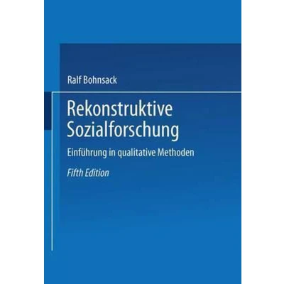 Afbeelding van Rekonstruktive Sozialforschung
