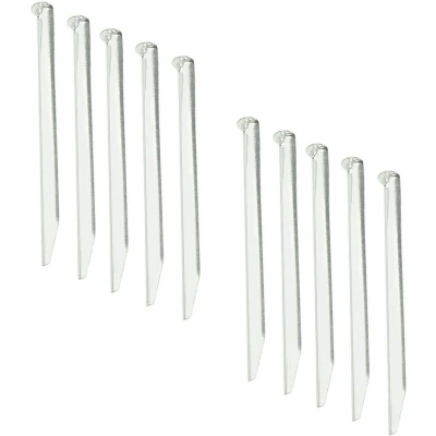 Afbeelding van Pro Plus Tentharing Aluminium Halfrond 22 cm 10 stuks