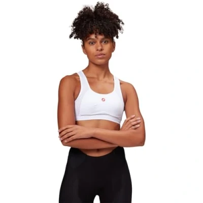 Afbeelding van Sport BH Castelli Rosso Corsa Bra White L