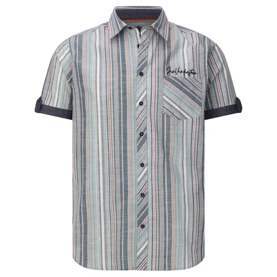 Afbeelding van Jan Vanderstorm casual overhemd multi