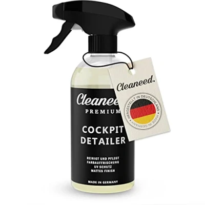 Afbeelding van Cleaneed Premium Cockpit Detailer Made in Germany matte afwerking eenvoudige reiniging en opfrissen van alle materialen 500 ml