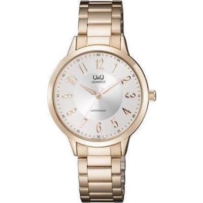Afbeelding van Prachtige vrouwen horloge Q&amp;Q QA09J004Y rooskleurig.