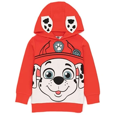 Afbeelding van Paw Patrol Kids Hoodie Chase Marshall Skye Everest of Pubble 3d Ears Sweater 6 7 jaar