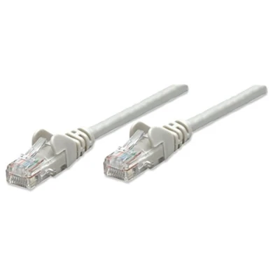 Afbeelding van Intellinet Netwerk Patchkabel, Cat5e, 0,25 m, CCA, U/UTP, PVC, Vergulde Contacten, Snagless CCA 1.5 m Grijs