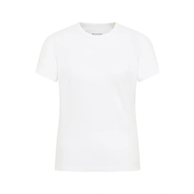 Afbeelding van Mustang Tshirt basic, Dames, Maat: XXL, Weiß