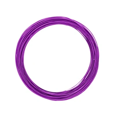 Afbeelding van Vaessen Creative Aluminium draad, lavendel, 1 mm x 10 m, aluminiumdraad, knutseldraad, decoratiedraad, sieradendraad en bloemisterdraad