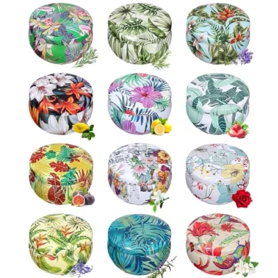 Afbeelding van Geurkaarsen, geurkaarsenset, 12 stuks, 2,5 oz cadeauset, 100% natuurlijke sojawas, cadeauset voor vrouwen Kerstmis, verjaardag, Moederdag, Valentijnsdag
