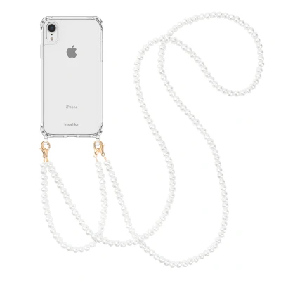 Afbeelding van Apple iPhone XR Hoesje Kunststof imoshion Hardcase/Koordhoesje/Backcover Transparant Telefoonhoesje
