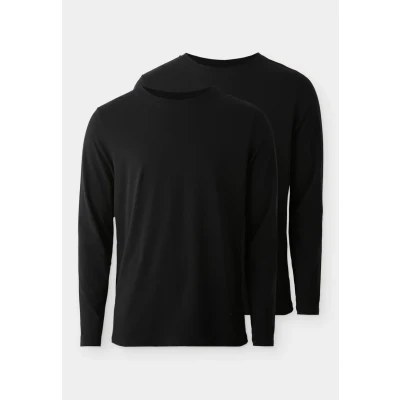 Afbeelding van Core Slim Long Sleeve T Shirt 2 pack