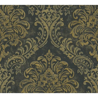 Afbeelding van AS Creation Metropolitan Stories 3 39112 391123 Zwart / Goud