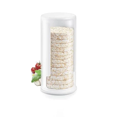 Afbeelding van Tescoma 896966 4 voedselopslagcontainers, cakehouder, ronde koekjescontainer, kunststof