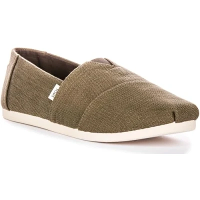 Afbeelding van TOMS Slip ons &#039;ALPARGATA&#039; olijfgroen
