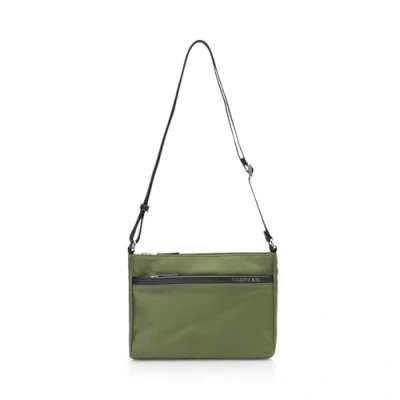 Afbeelding van MANDARINA DUCK Schoudertas Hunter Crossover Military Green Donkergroen