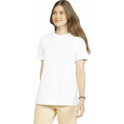 Afbeelding van Gildan Dames T shirt softstyle CVC GI67000L White L