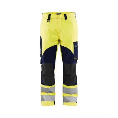 Afbeelding van Blaklader Multinorm werkbroek Inherent 1588 1512 High Vis Geel/Marineblauw