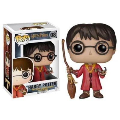 Afbeelding van Figurine Pop ! Harry Potter 08 (avec balai de Quidditch)