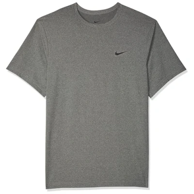 Afbeelding van Nike Performance Hyverse Sport Tshirt, Heren, Maat: XL, Obsidian heather/black