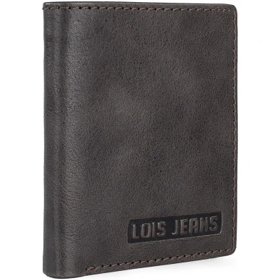 Afbeelding van Lois Portemonnee Leer Heren Functioneel en Duurzaam Wallet For Men, Mens met Tijdloze, Bestendige Leer. RFID Portemonnee., Donkerbruin