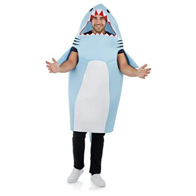 Afbeelding van Fun Shack FN4363 kostuum, uniseks, volwassenen, haai, eenheidsmaat